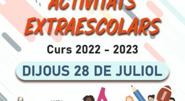 Activitats Extraescolars 2022/23